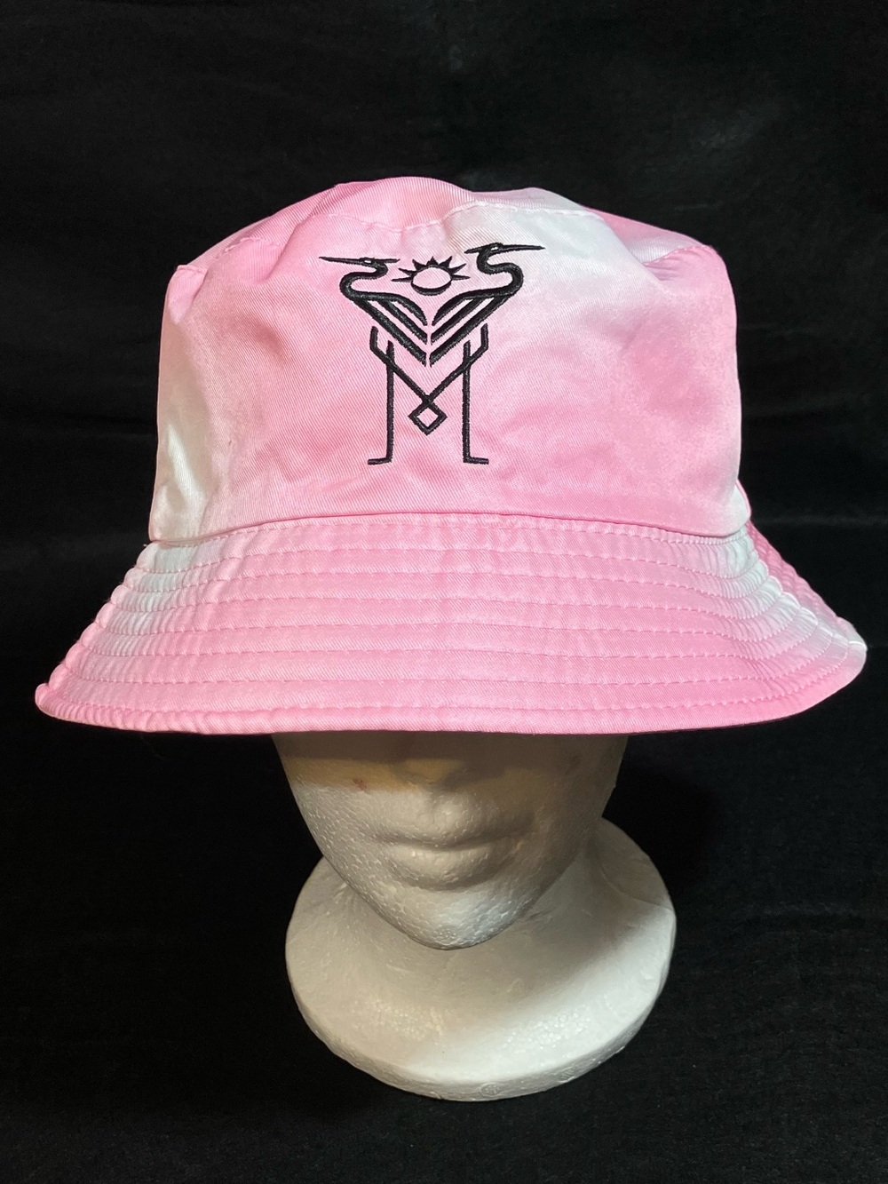 Inter Miami CF Pink White Tie Dye Bucket Hat MLS Soccer Lionel Messi OS